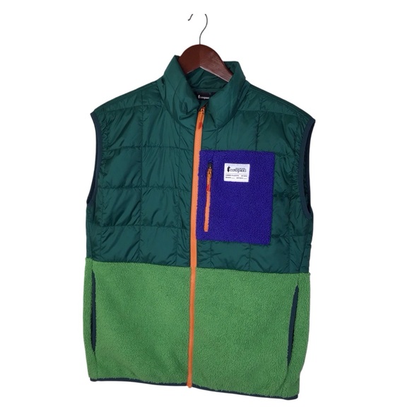 cotopaxi Jackets & Blazers - Cotopaxi Trico Hybrid Vest in Green and Blue Size Medium.